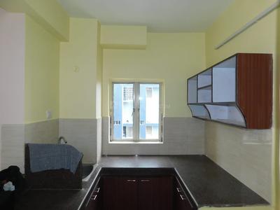Kitchen Image of 1100 Sq.ft 2 BHK Apartment / Flat for rent in Bansdroni Kolkata for Rs. 30000