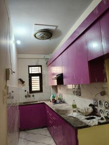 Kitchen Image of 680 Sq.ft 2 BHK Builder Floor for rent in Matiala New Delhi for Rs. 13000