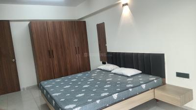 Bedroom Image of 2429 Sq.ft 3 BHK Apartment / Flat for rent in Vandematram Sky 100, Thaltej Ahmedabad for Rs. 55000
