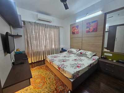 Bedroom Image of 900 Sq.ft 3 BHK Apartment / Flat for rent in Puraniks Aldea, Mahalunge Pune for Rs. 50000