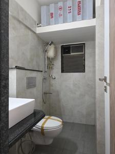 Common Bathroom Image of 685 Sq.ft 1 BHK Apartment / Flat for sale in Evershine Amavi 303 Phase 3, Virar West Virar for Rs. 4951000