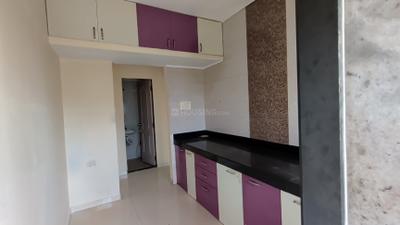 Kitchen Image of 650 Sq.ft 1 BHK Apartment / Flat for rent in Cosmos Meluha, Khidkali Thane for Rs. 12500