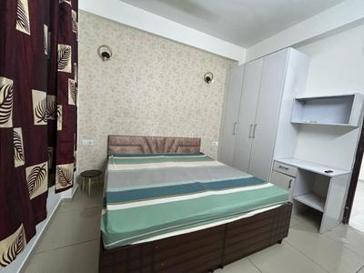 Bedroom Image of 650 Sq.ft 1 BHK Apartment / Flat for rent in Green Lotus Avenue, PR7 Airport Road Zirakpur for Rs. 23000
