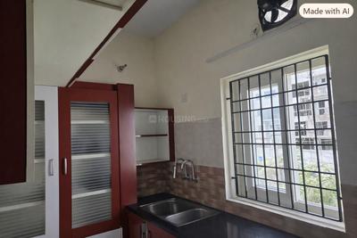 Kitchen Image of 529 Sq.ft 1 BHK Apartment / Flat for sale in Thoraipakkam Chennai for Rs. 4200000