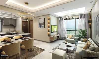 Hall Image of 1625 Sq.ft 3 BHK Apartment / Flat for sale in Adani The Views Tower A B, Ghatkopar East Mumbai for Rs. 38700000