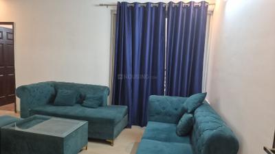 Living Room Image of 766 Sq.ft 2 BHK Apartment / Flat for rent in Prateek Grand City, Siddharth Vihar Ghaziabad for Rs. 31000