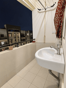Balcony Image of 1075 Sq.ft 2 BHK Apartment / Flat for rent in Mahaveer Orchids, Choodasandra Bengaluru for Rs. 33000