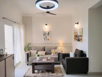 Living Room Image of 1129 Sq.ft 2 BHK Apartment / Flat for sale in Trident Embassy, Noida Extension Greater Noida for Rs. 10900000