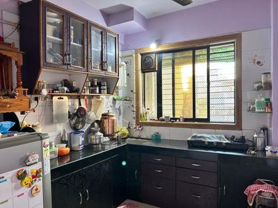 Kitchen Image of 625 Sq.ft 1 BHK Apartment / Flat for sale in Shankheshwar Palms, Dombivli West Thane for Rs. 4100000