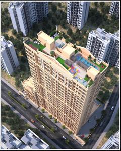 Image of 888 Sq.ft 2 BHK Apartment / Flat for sale in Rai Galaxy, Kalyan East, Kalyan for Rs. 5900000