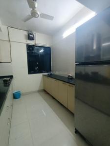Kitchen Image of 950 Sq.ft 2 BHK Apartment / Flat for rent in R W Devashree Park, Thane West Thane for Rs. 40000