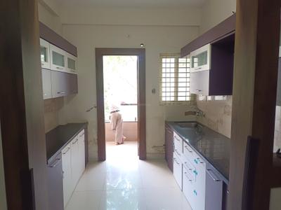 Kitchen Image of 1200 Sq.ft 2 BHK Apartment / Flat for rent in Scheme 78 Indore for Rs. 22000