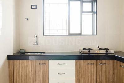 Kitchen Image of 945 Sq.ft 2 BHK Apartment / Flat for rent in Dehdia Platinum Lawn, Kasarvadavali Thane for Rs. 32000