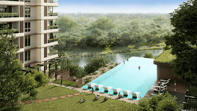 Image of 2200 Sq.ft 4.5 BHK Apartment / Flat for sale in Birla Punya, Sangamvadi, Pune for Rs. 39500000