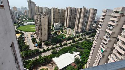 Balcony Image of 2370 Sq.ft 3 BHK Apartment / Flat for rent in Supertech ORB, Sector 74 Noida for Rs. 60000