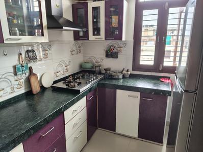 Kitchen Image of 1300 Sq.ft 3 BHK Apartment / Flat for sale in Govindpura Kardhani Scheme Jaipur for Rs. 6000000
