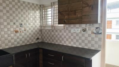 Kitchen Image of 650 Sq.ft 1 BHK Builder Floor for rent in Muneshwara Nagar Bengaluru for Rs. 31000