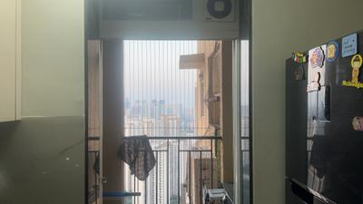 Kitchen Image of 684 Sq.ft 2 BHK Apartment / Flat for rent in Rustomjee Urbania Aurelia, Thane West Thane for Rs. 44500