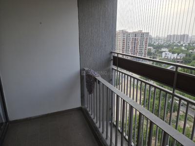 Balcony Image of 1300 Sq.ft 3 BHK Apartment / Flat for sale in Saanvi Nirman Stella, Bopal Ahmedabad for Rs. 11000000