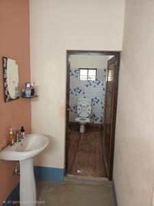 Bathroom Image of 900 Sq.ft 2 BHK Independent House for rent in Madhyamgram Kolkata for Rs. 9000
