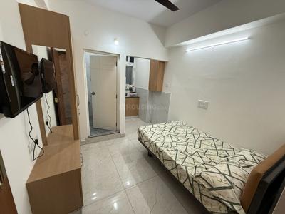 Bedroom Image of 450 Sq.ft 1 RK Apartment / Flat for rent in Marathahalli Bengaluru for Rs. 16000