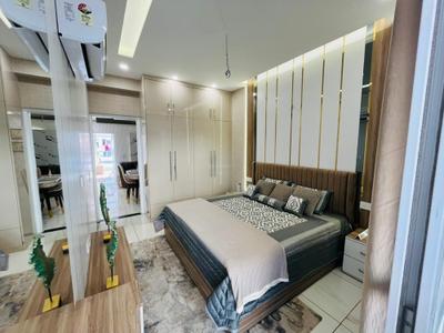 Bedroom Image of 1450 Sq.ft 3 BHK Builder Floor for sale in K S Fio Homes 2 ZRK, Kishanpura Zirakpur for Rs. 8990000