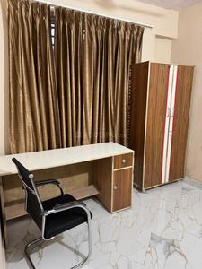 Bedroom Image of DocDen PG for Girls Fully Furnished in Pratap Vihar, Ghaziabad