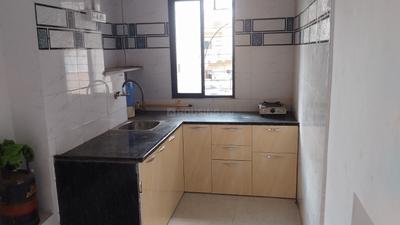 Kitchen Image of 900 Sq.ft 1 BHK Apartment / Flat for rent in Maninagar Ahmedabad for Rs. 13500