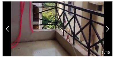 Balcony Image of 1950 Sq.ft 3 BHK Apartment / Flat for sale in Smriti Nagar Bhilai for Rs. 4500000