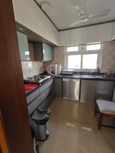 Kitchen Image of 1230 Sq.ft 2 BHK Apartment / Flat for rent in Rustomjee Paramount, Santacruz West Mumbai for Rs. 230000