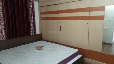 Bedroom Image of 1280 Sq.ft 2 BHK Apartment / Flat for rent in Pacifica Hillcrest, Financial District Hyderabad for Rs. 50500