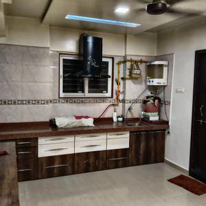 Kitchen Image of 1475 Sq.ft 3 BHK Apartment / Flat for sale in Saroli Surat for Rs. 5800000