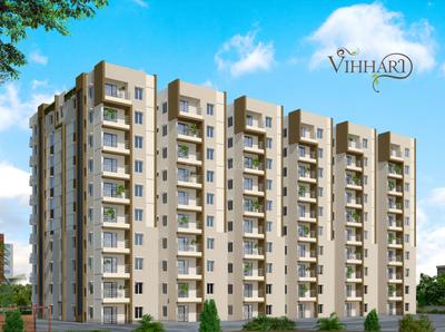 Image of 1225 Sq.ft 2 BHK Apartment / Flat for sale in Vazhraa Vihhari Phase II, Manikonda, Hyderabad for Rs. 12000000
