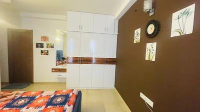 Bedroom Image of 1000 Sq.ft 2 BHK Apartment / Flat for rent in Bhartiya Nikoo Homes, Kannuru Bengaluru for Rs. 53000