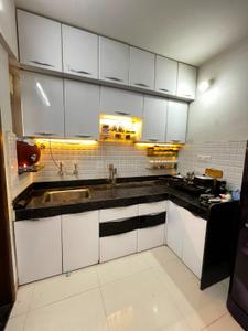 Kitchen Image of 800 Sq.ft 2 BHK Apartment / Flat for sale in Majestique Rhythm County, Handewadi Pune for Rs. 6000000