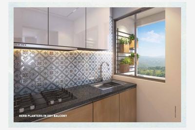 Kitchen Image of 1053 Sq.ft 2 BHK Apartment / Flat for sale in Puraniks Abitante Fiore, Bavdhan Pune for Rs. 7900000