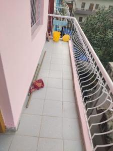 Balcony Image of 1270 Sq.ft 3 BHK Apartment / Flat for rent in Harmu Ranchi for Rs. 17000
