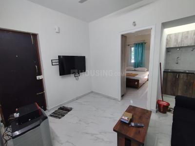 Hall Image of 600 Sq.ft 1 BHK Apartment / Flat for rent in Whitefield Bengaluru for Rs. 20000