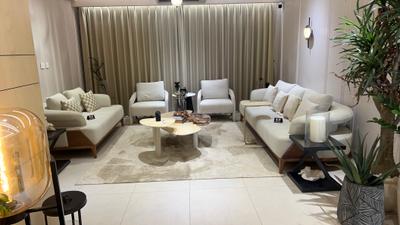 Living Room Image of 1800 Sq.ft 3 BHK Apartment / Flat for sale in Gulnaar Serene, Singhpura Zirakpur for Rs. 15500000