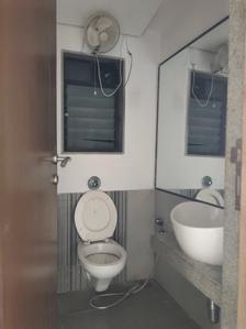 Common Bathroom Image of 1820 Sq.ft 4 BHK Apartment / Flat for sale in Rustomjee Elanza, Malad West Mumbai for Rs. 62500000