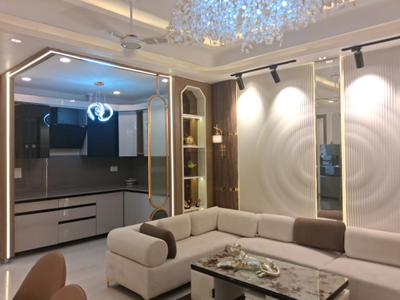 Living Room Image of 900 Sq.ft 3 BHK Builder Floor for sale in Hastsal New Delhi for Rs. 6300000