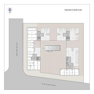 Image of 1845 Sq.ft 3 BHK Apartment / Flat for sale in Signor Skyline, Zundal, Ahmedabad for Rs. 7020000