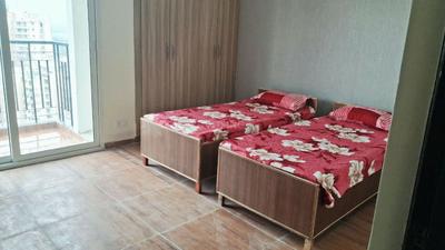 Bedroom Image of Luxury PG For Girls in Crossings Republik, Ghaziabad
