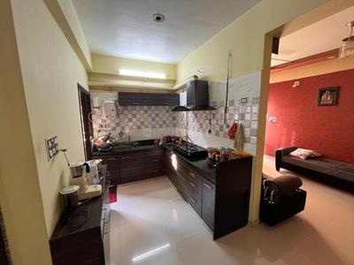 Kitchen Image of 1000 Sq.ft 2 BHK Apartment / Flat for rent in Pacifica Reflections, Vaishno Devi Circle Ahmedabad for Rs. 35000