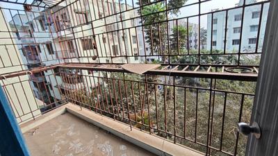 Balcony Image of 1000 Sq.ft 2 BHK Apartment / Flat for sale in Bengal Abasan Urban Sabujayan, Jagatipota Kolkata for Rs. 5500000