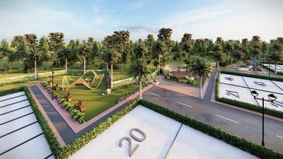 Image of 600 Sq.ft Residential Plot / Land for sale in Omaxe City AB Bypass Road, Omex City, Indore for Rs. 3000000