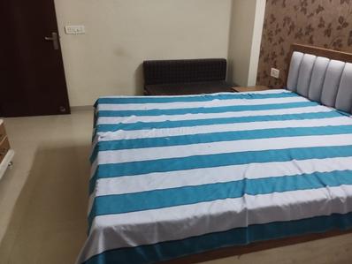 Bedroom Image of 1500 Sq.ft 3 BHK Apartment / Flat for rent in Arihant Vedang Heights, Sheopur Jaipur for Rs. 31000