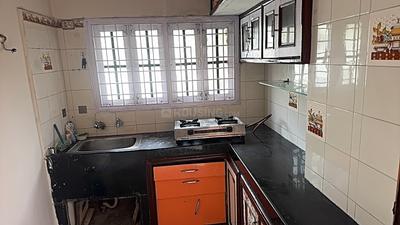 Kitchen Image of 1250 Sq.ft 2 BHK Apartment / Flat for sale in Srinagar Colony Hyderabad for Rs. 9000000