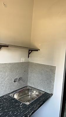 Kitchen Image of 450 Sq.ft 1 RK Builder Floor for rent in Nipania Indore for Rs. 11000