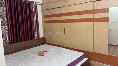 Bedroom Image of 1208 Sq.ft 2 BHK Apartment / Flat for rent in Pacifica Hillcrest Phase 2, Gachibowli Hyderabad for Rs. 52000